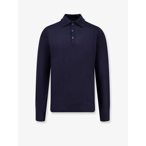 Brunello Cucinelli Men Cashmere And Cotton Polo Shirt